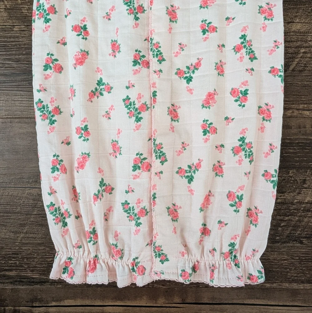 NWT Mud Pie Pink Floral Gown